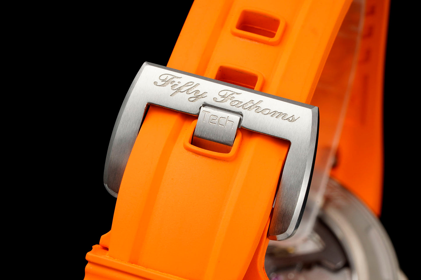 Blancpain Fifty Fathoms Tech 45mm Titanium Orange Strap