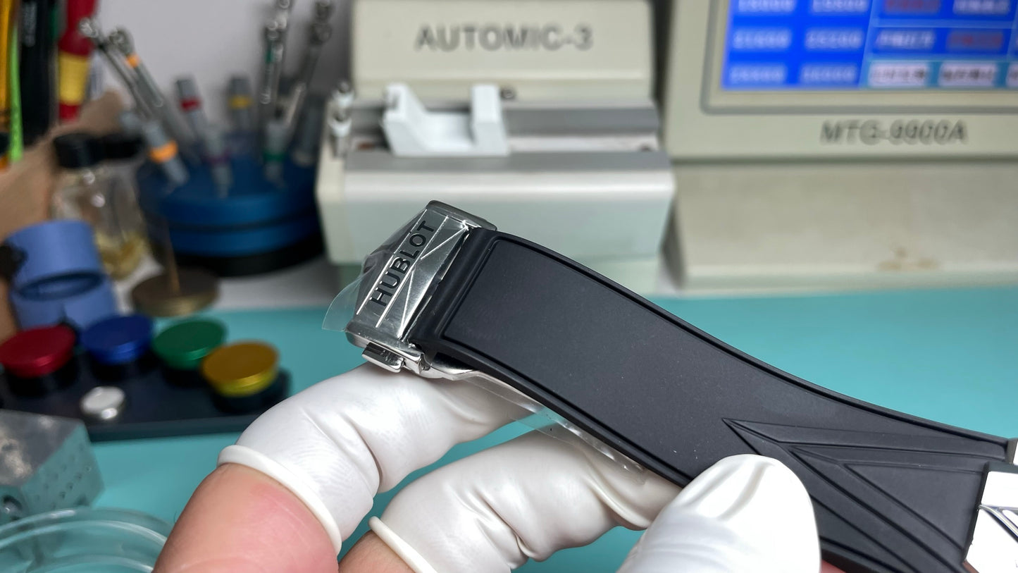 Hublot Big Bang Sang Bleu II Unico Titanium with Black Rubber Strap