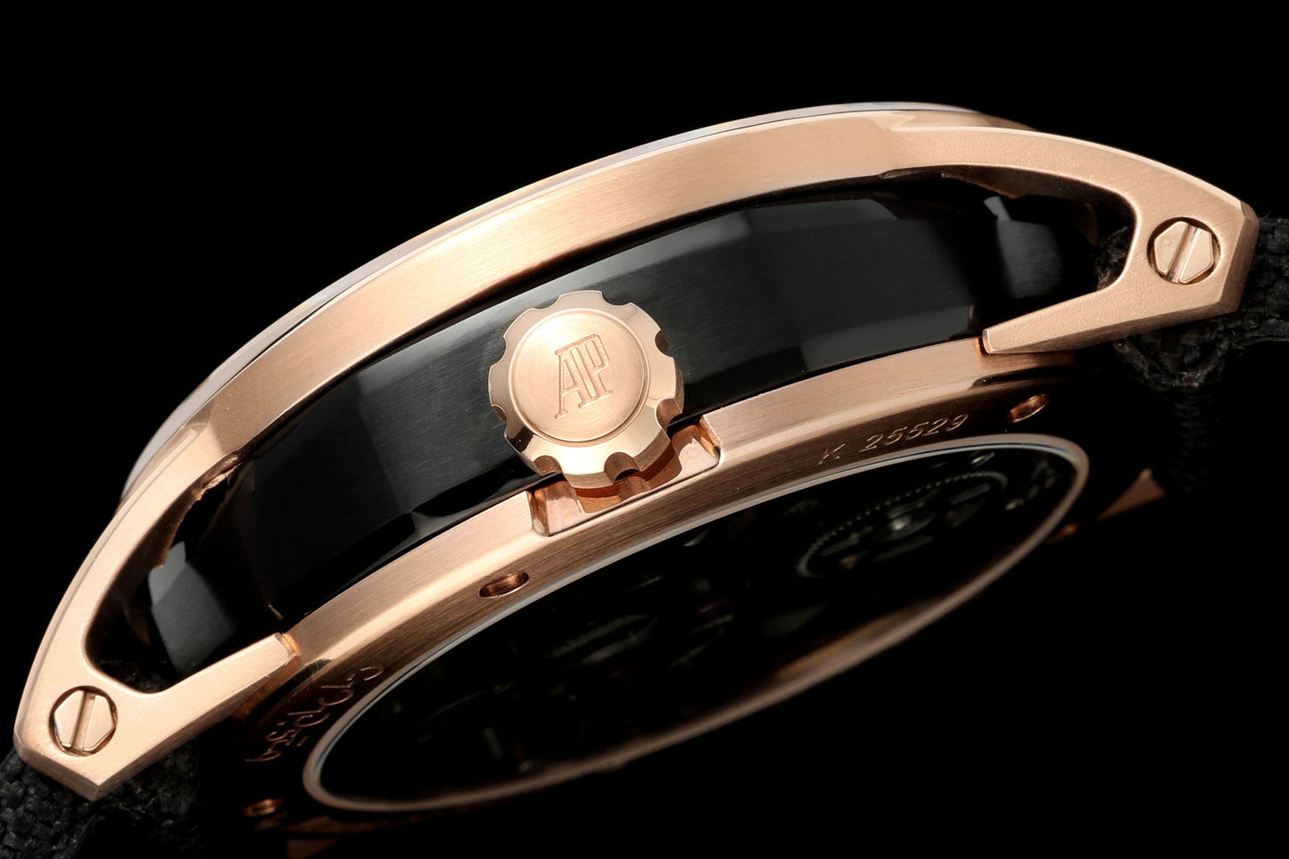 Audemars Piguet Code 11.59 Selfwinding Flying Tourbillon – 18K Rose Gold, Green Dial, Black Strap