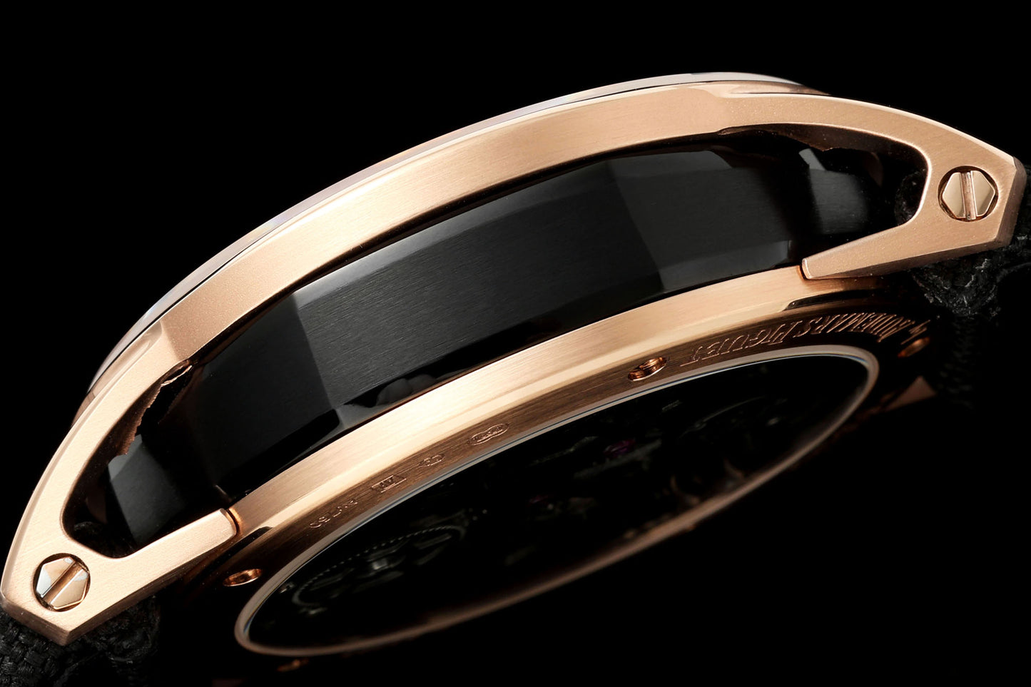 Audemars Piguet Code 11.59 Selfwinding Flying Tourbillon – 18K Rose Gold, Green Dial, Black Strap