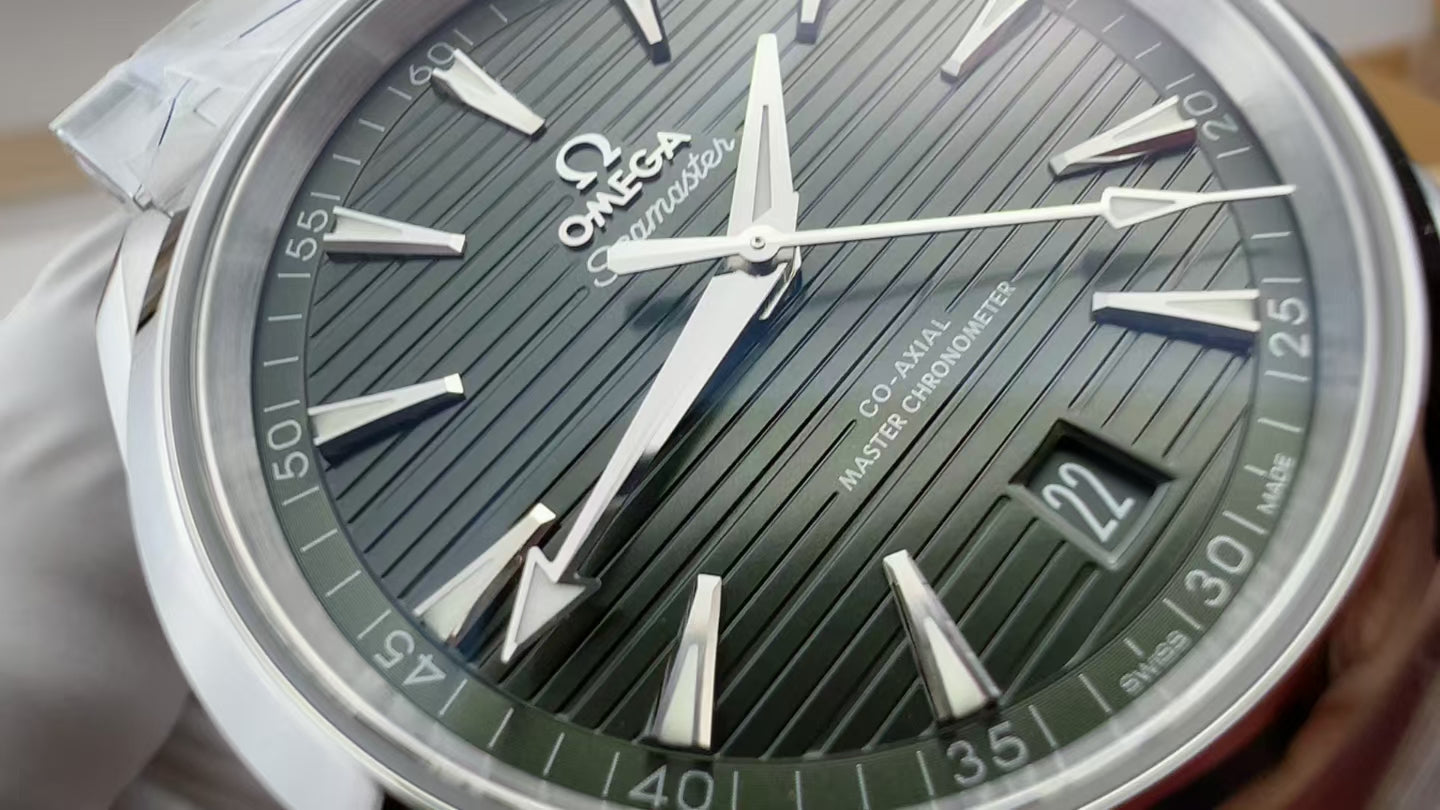 Omega Seamaster Aqua Terra 150M Green Dial Stainless Steel Watch