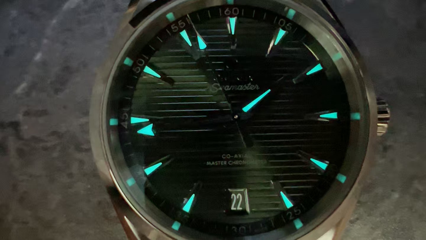 Omega Seamaster Aqua Terra 150M Green Dial Stainless Steel Watch