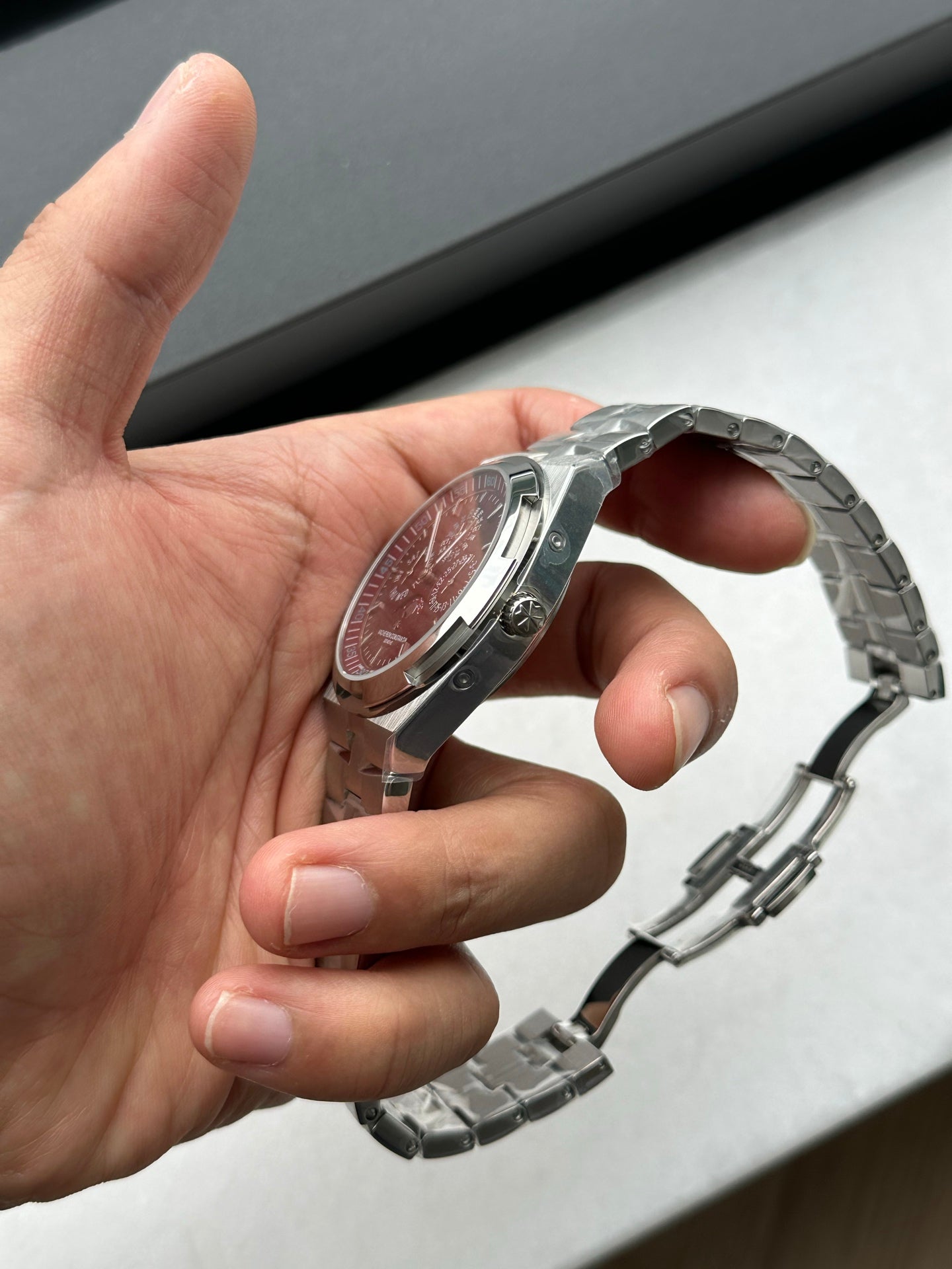 Vacheron Constantin Overseas Perpetual Calendar Ultra-Thin White Gold Watch