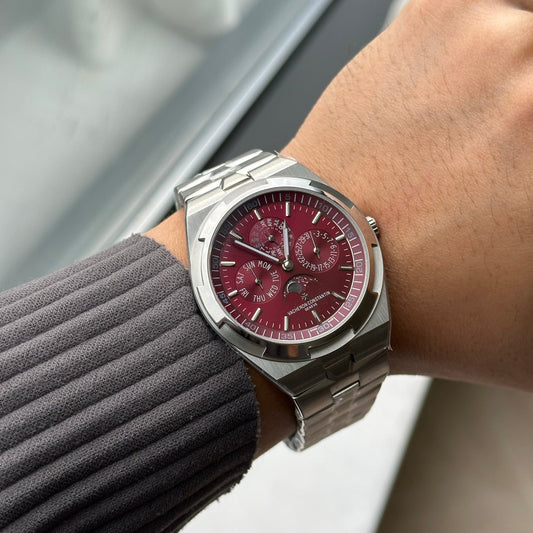 Vacheron Constantin Overseas Perpetual Calendar Ultra-Thin White Gold Watch