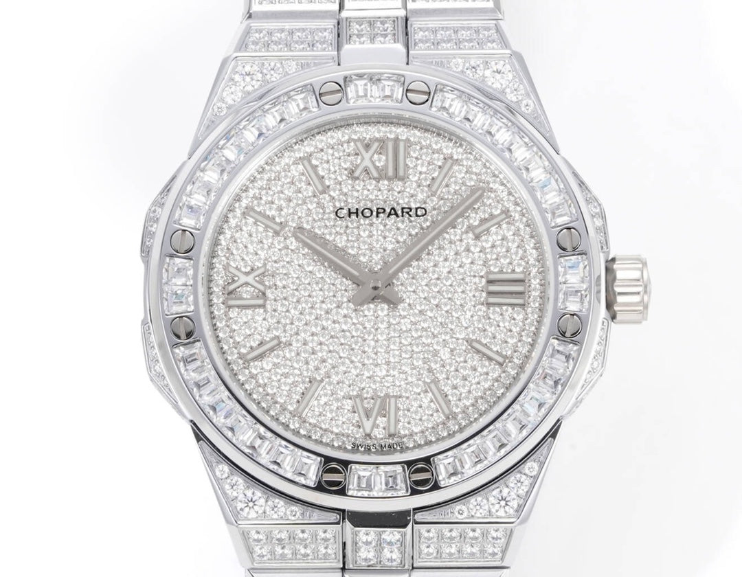 Chopard Alpine Eagle – Ethical White Gold Fully Diamond-Set Luxury Watch