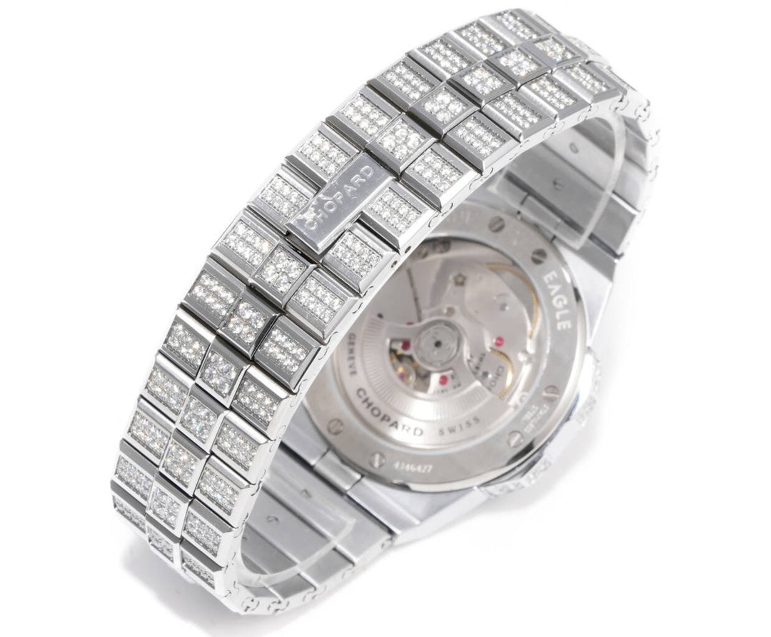 Chopard Alpine Eagle – Ethical White Gold Fully Diamond-Set Luxury Watch