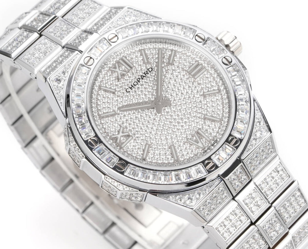 Chopard Alpine Eagle – Ethical White Gold Fully Diamond-Set Luxury Watch