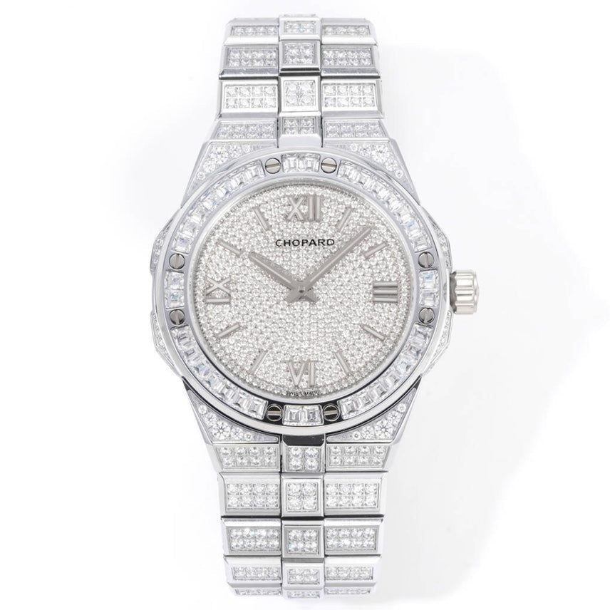 Chopard Alpine Eagle – Ethical White Gold Fully Diamond-Set Luxury Watch