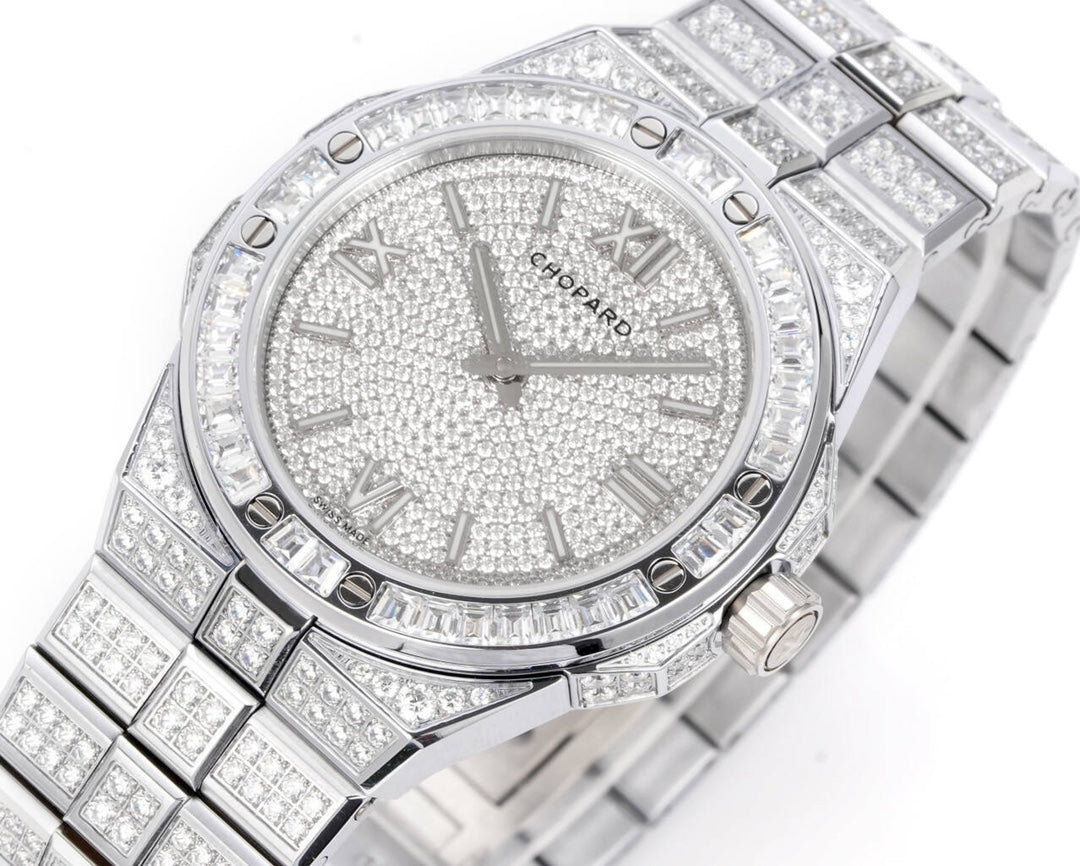 Chopard Alpine Eagle – Ethical White Gold Fully Diamond-Set Luxury Watch