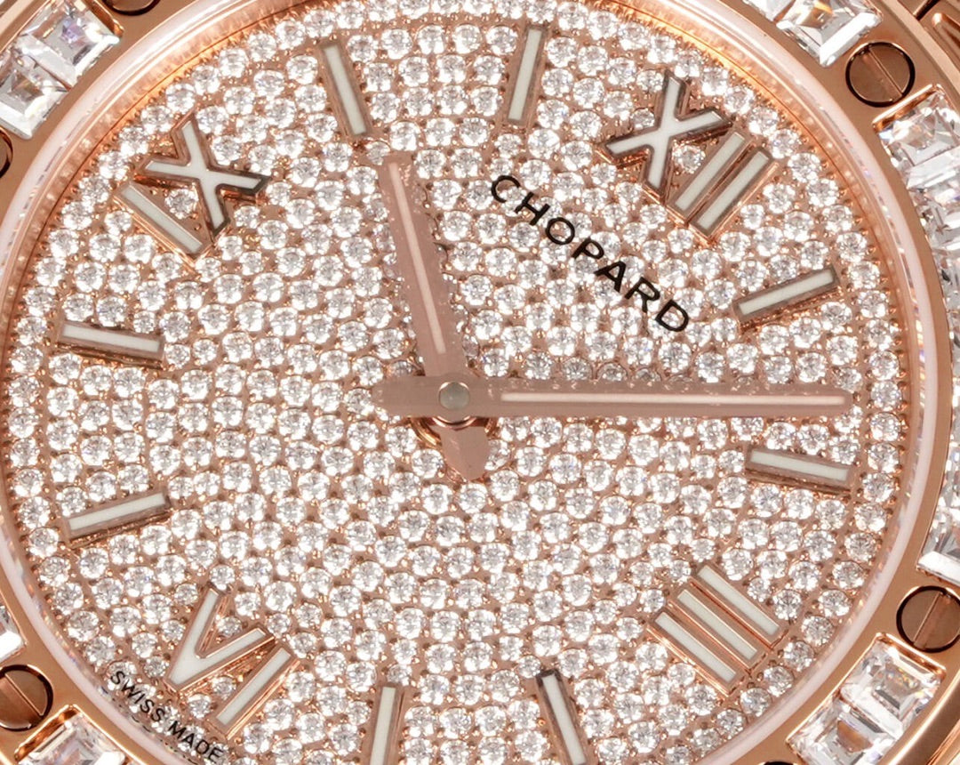 Chopard Alpine Eagle – Rose Gold Fully Diamond-Set Luxury Watch