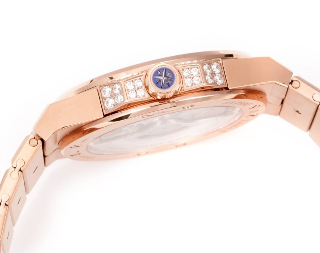 Chopard Alpine Eagle – Rose Gold Fully Diamond-Set Luxury Watch