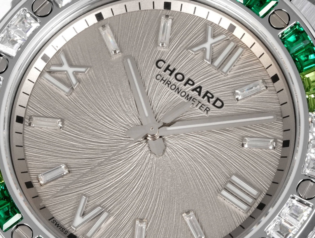 Chopard Alpine Eagle – Diamond and Emerald-Set Bezel Luxury Watch