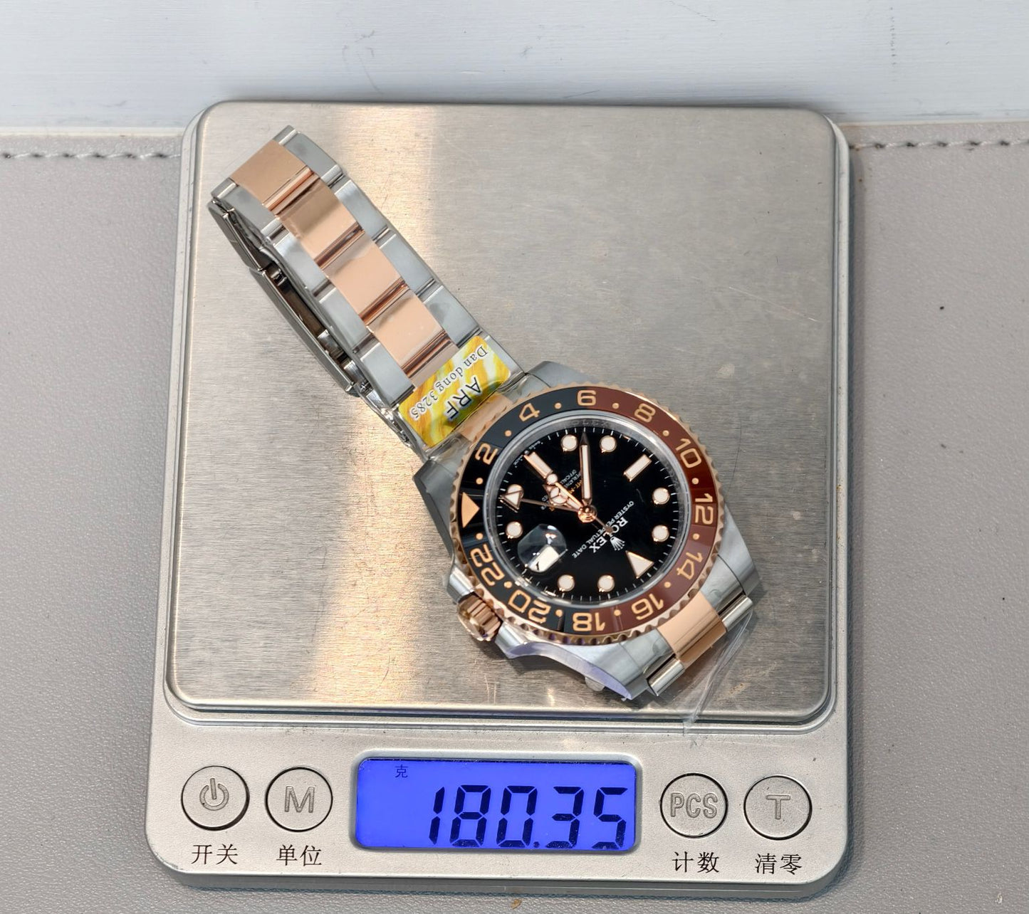 Rolex GMT-Master II “Root-Beer” in Two-Tone Stainless Steel & Rose Gold