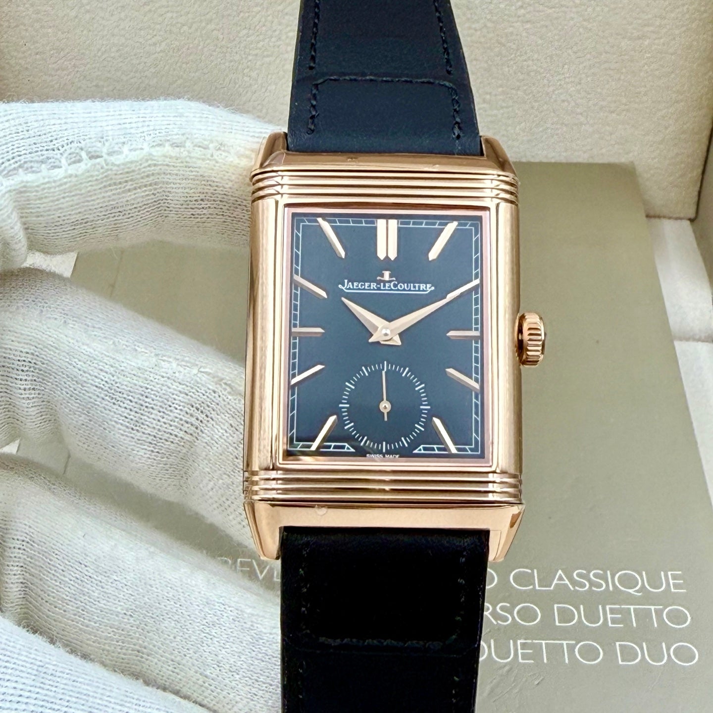 Jaeger-LeCoultre Reverso Tribute Monoface – Small Seconds, Elegant Swiss Watch