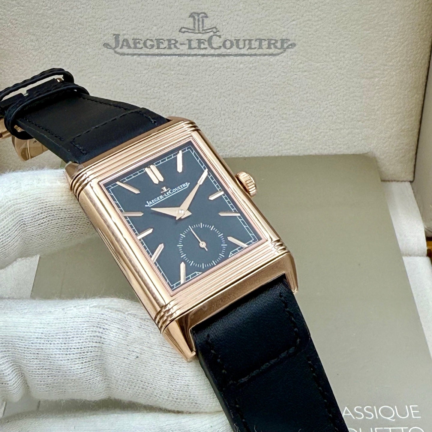 Jaeger-LeCoultre Reverso Tribute Monoface – Small Seconds, Elegant Swiss Watch