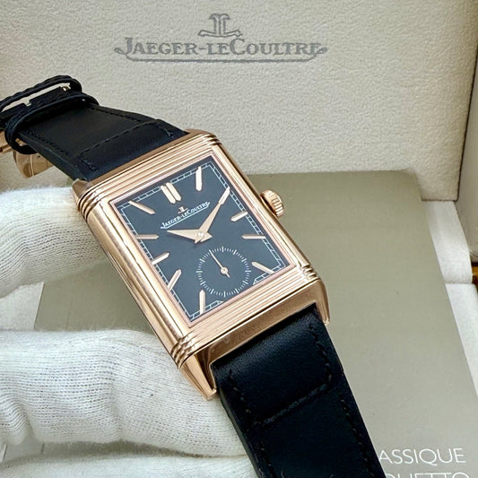 Jaeger-LeCoultre Reverso Tribute Monoface – Small Seconds, Elegant Swiss Watch