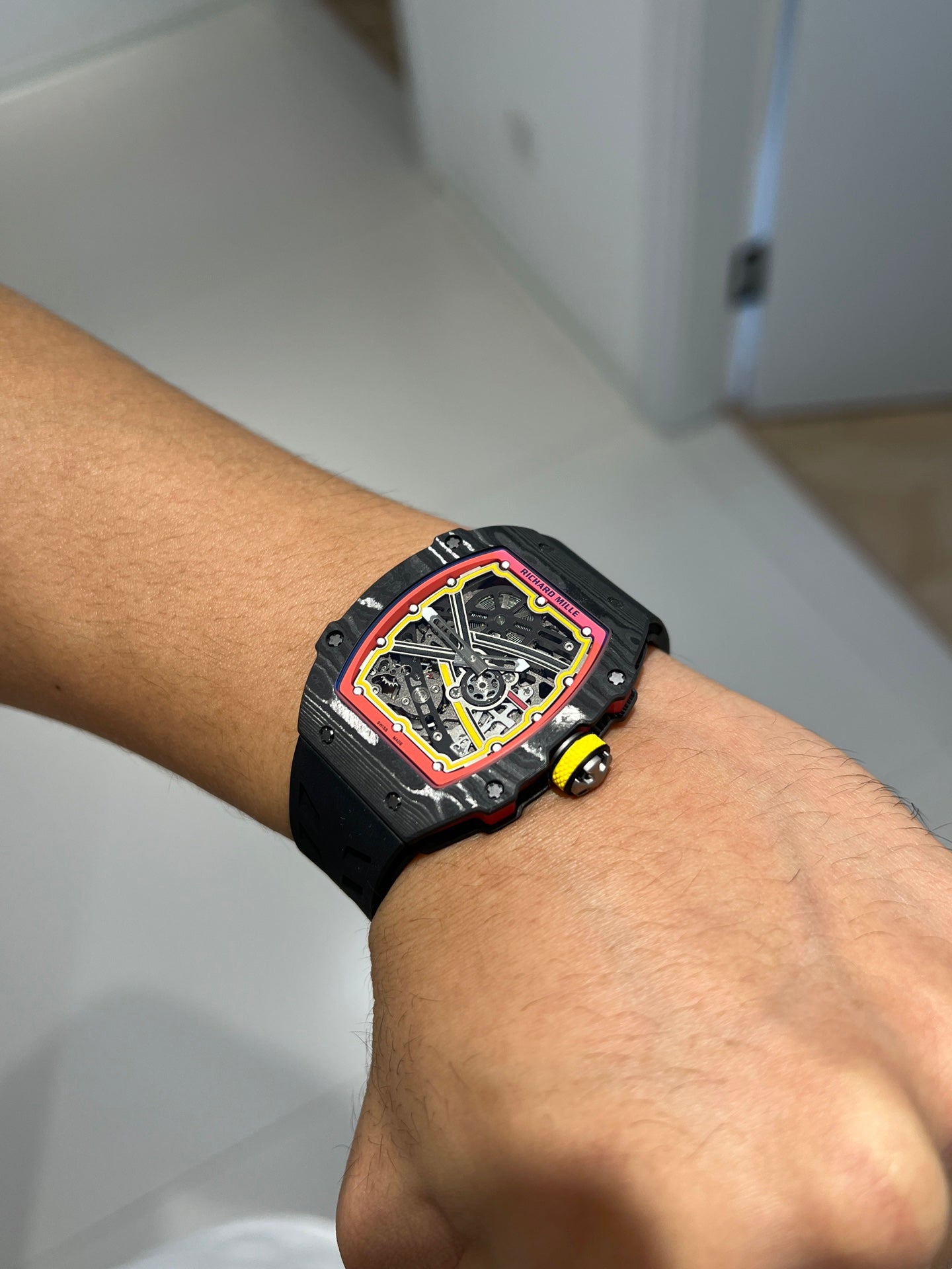 Richard Mille RM 67-02 Alexander Zverev Extra Flat in Carbon TPT & Quartz TPT