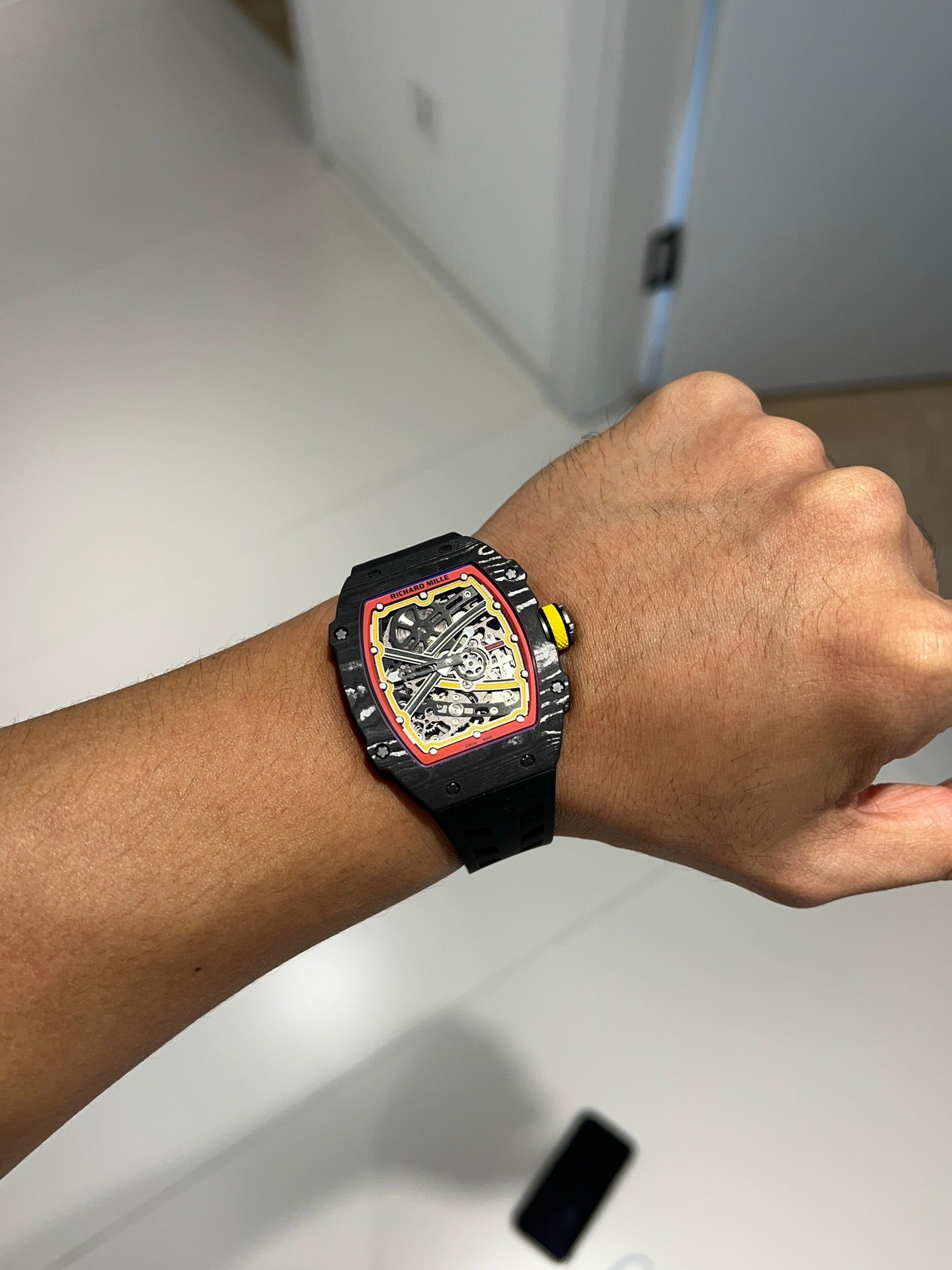 Richard Mille RM 67-02 Alexander Zverev Extra Flat in Carbon TPT & Quartz TPT