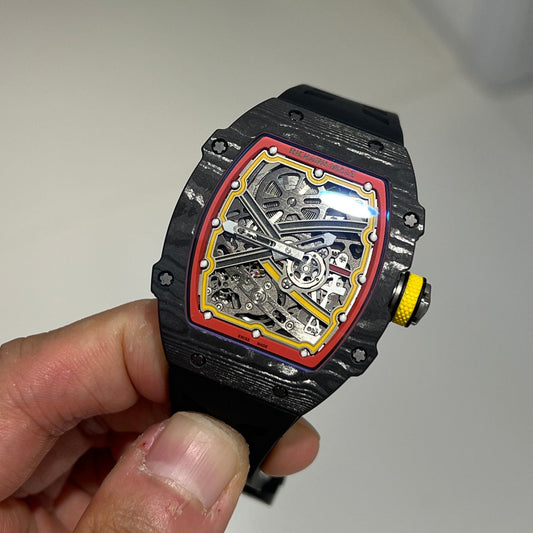 Richard Mille RM 67-02 Alexander Zverev Extra Flat in Carbon TPT & Quartz TPT