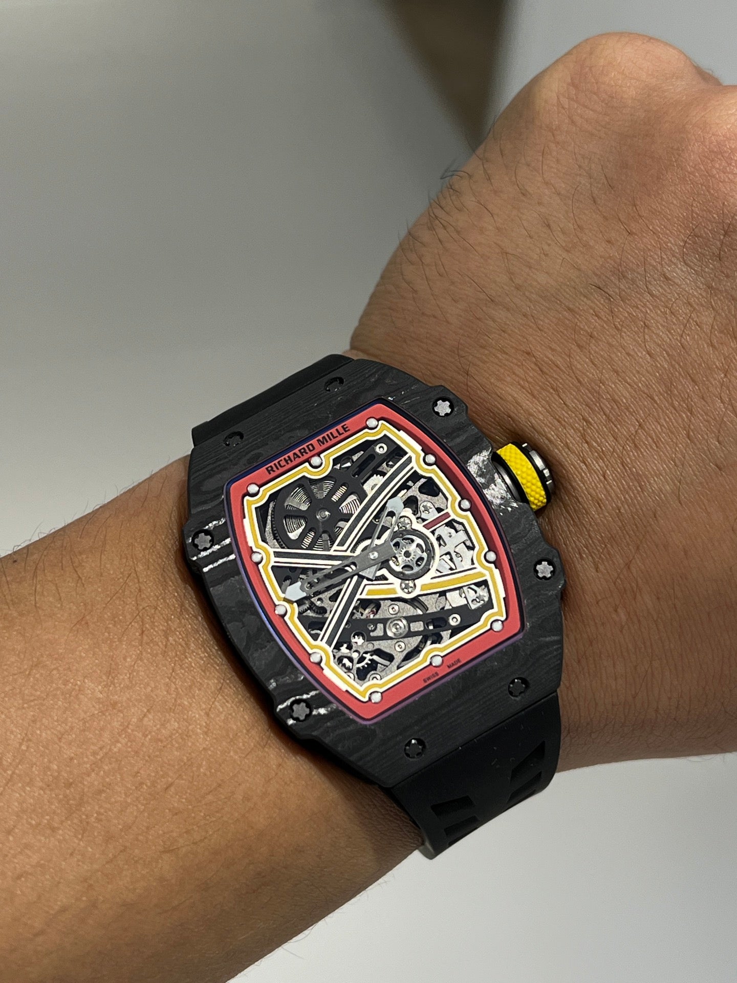 Richard Mille RM 67-02 Alexander Zverev Extra Flat in Carbon TPT & Quartz TPT