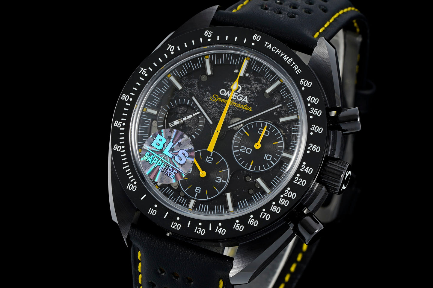 Omega Speedmaster “Dark Side of the Moon” Apollo 8 – Black Ceramic, Skeleton Lunar Dial, Manual-Winding
