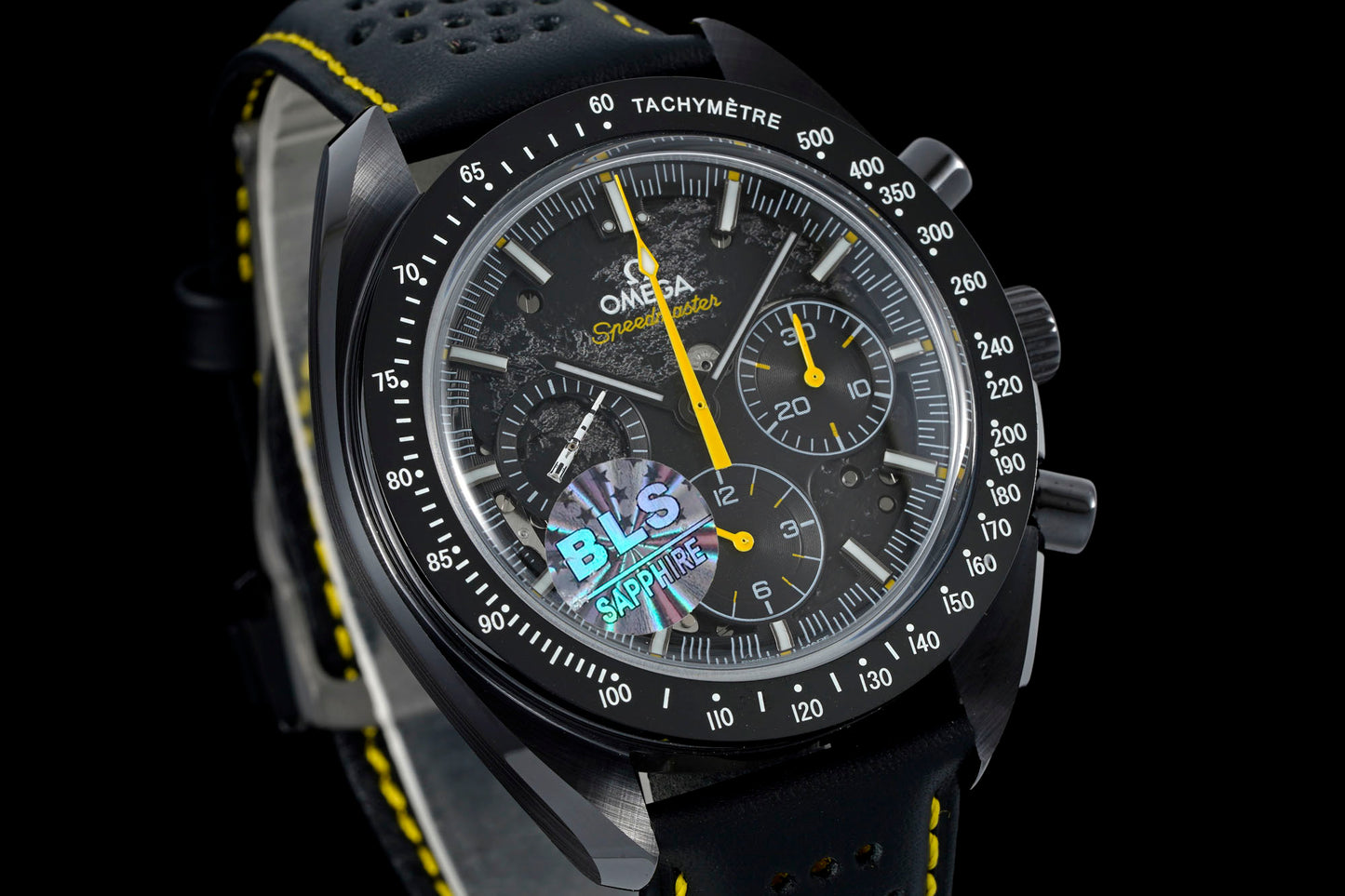 Omega Speedmaster “Dark Side of the Moon” Apollo 8 – Black Ceramic, Skeleton Lunar Dial, Manual-Winding