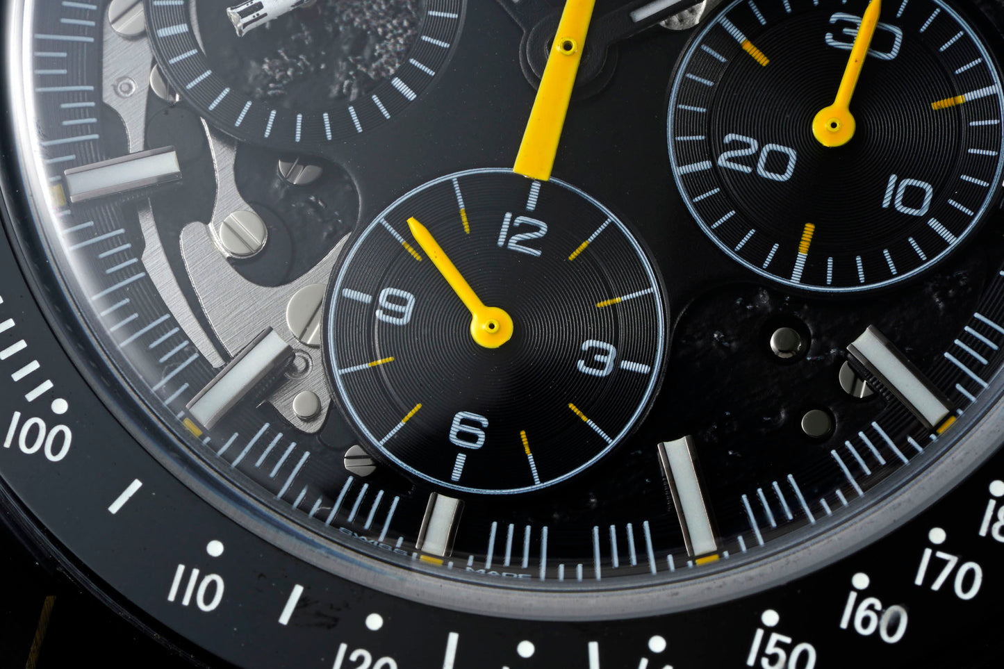 Omega Speedmaster “Dark Side of the Moon” Apollo 8 – Black Ceramic, Skeleton Lunar Dial, Manual-Winding