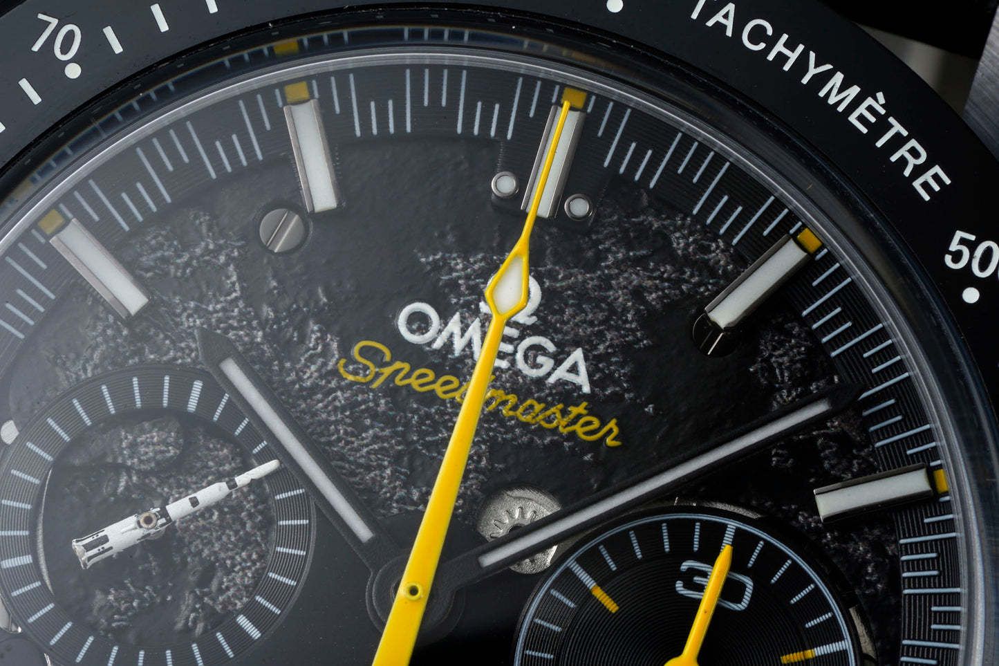 Omega Speedmaster “Dark Side of the Moon” Apollo 8 – Black Ceramic, Skeleton Lunar Dial, Manual-Winding