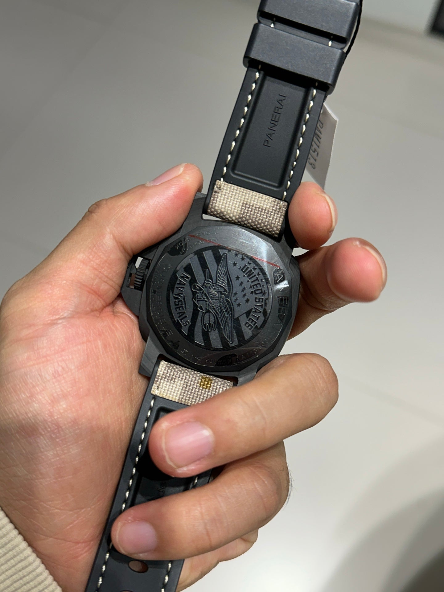 Panerai Submersible QuarantaQuattro GMT Navy SEALs – Carbotech Case, Military-Inspired Diver