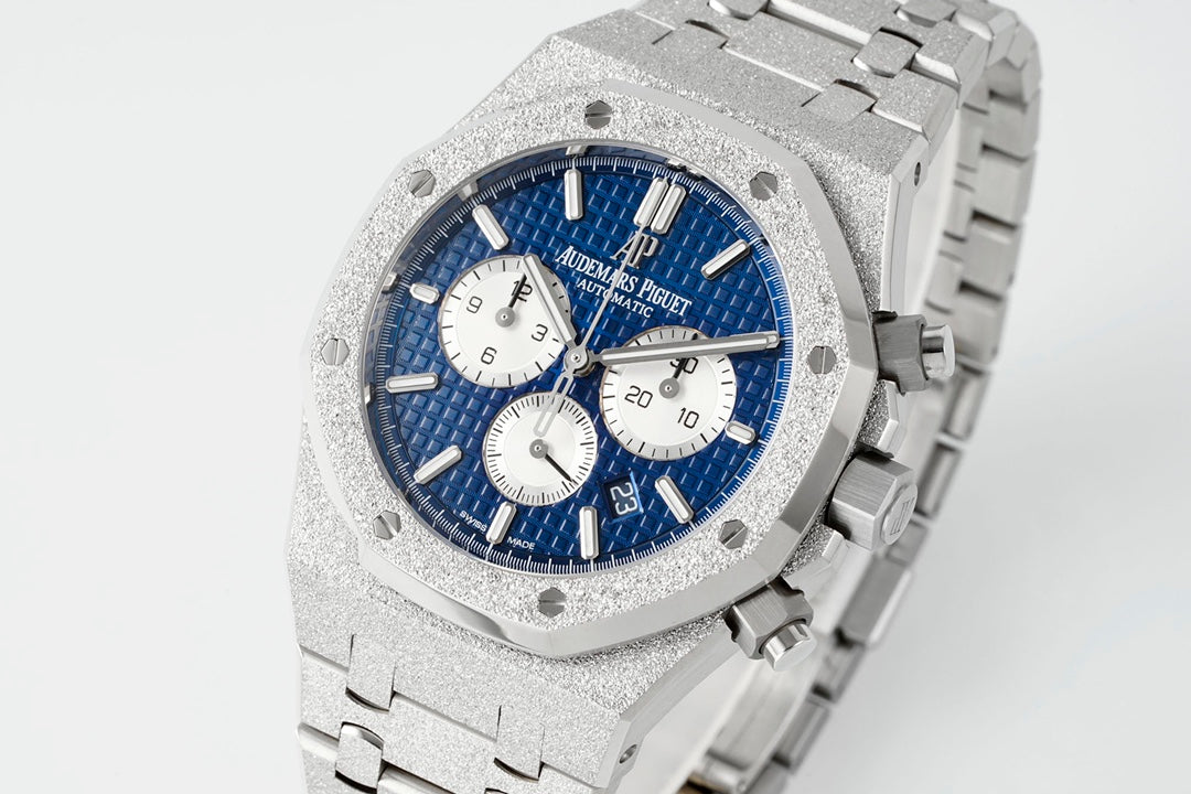 Audemars Piguet Royal Oak Chronograph 41mm White Gold Frosted
