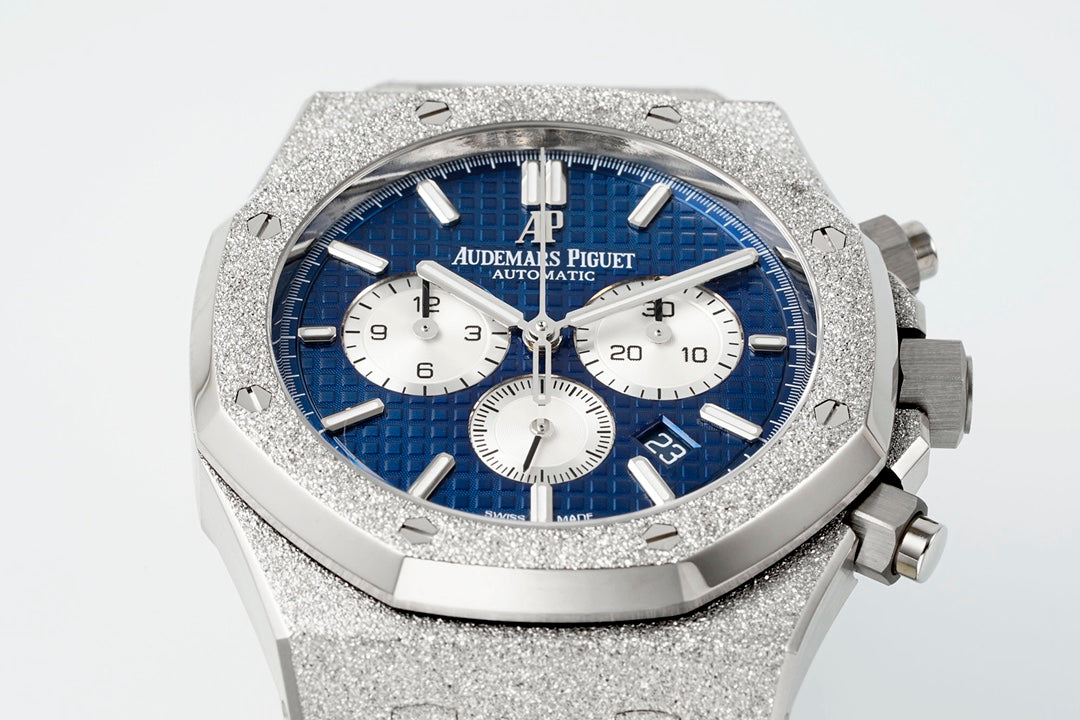 Audemars Piguet Royal Oak Chronograph 41mm White Gold Frosted