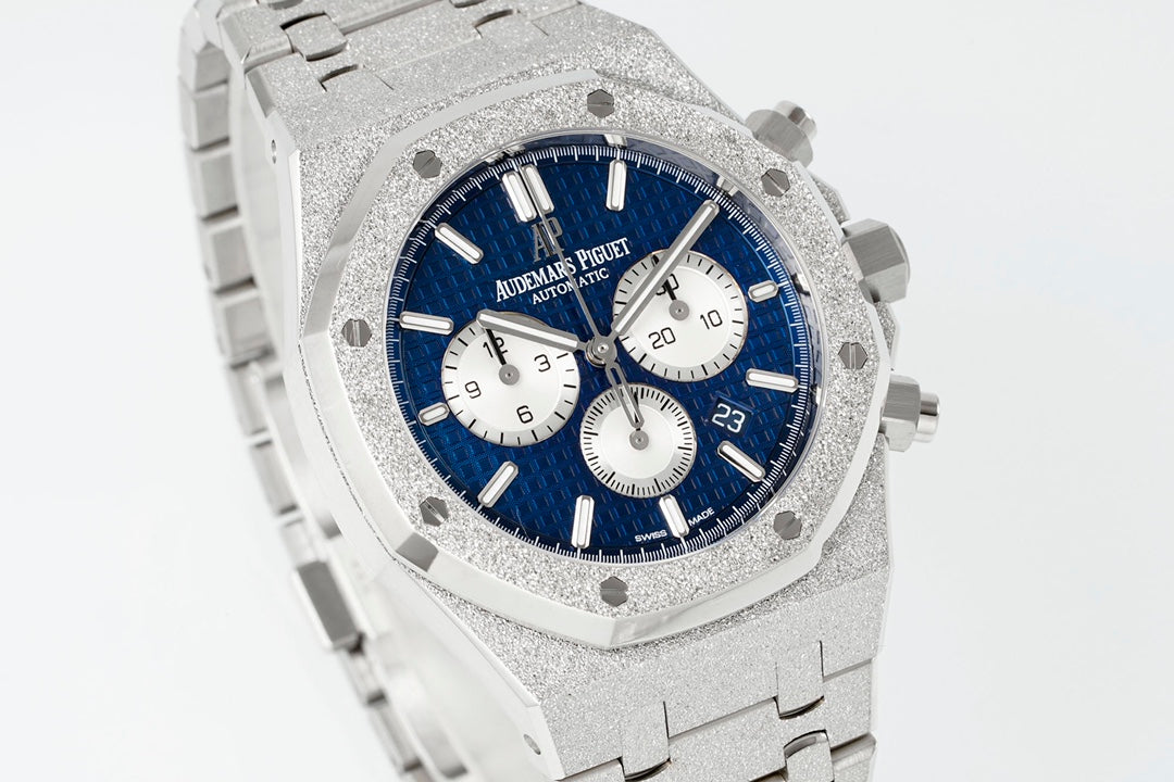 Audemars Piguet Royal Oak Chronograph 41mm White Gold Frosted