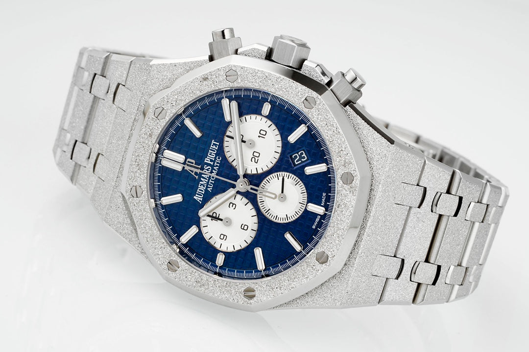 Audemars Piguet Royal Oak Chronograph 41mm White Gold Frosted