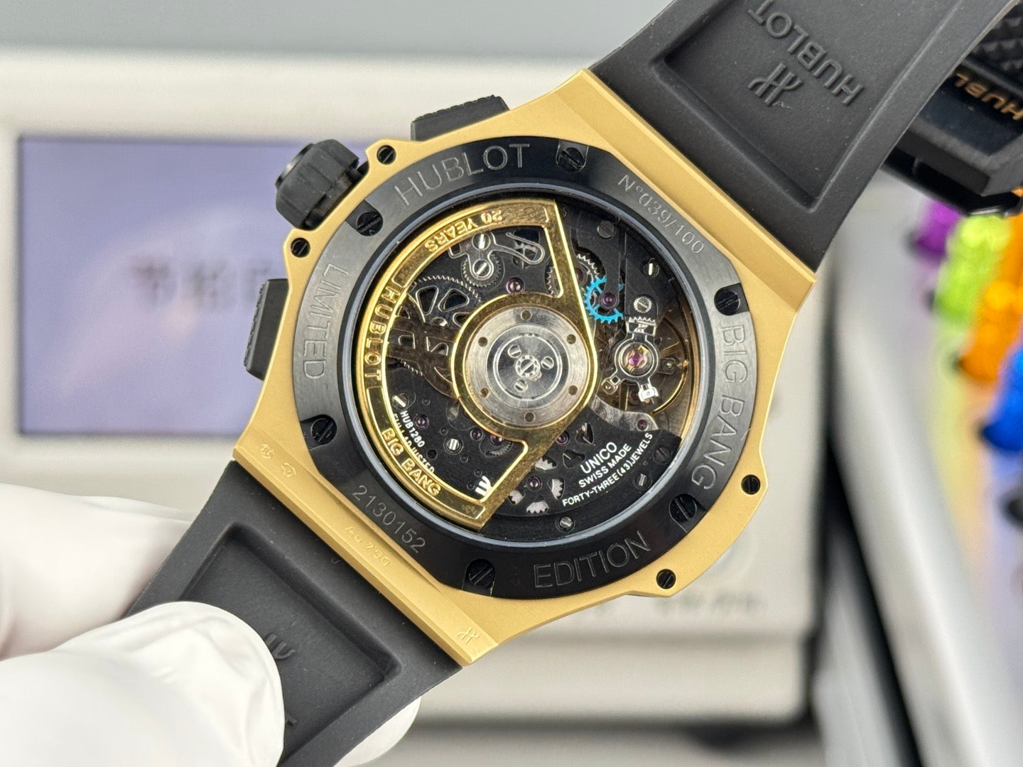 Hublot Big Bang 20th Anniversary – Full Magic Gold, 43mm