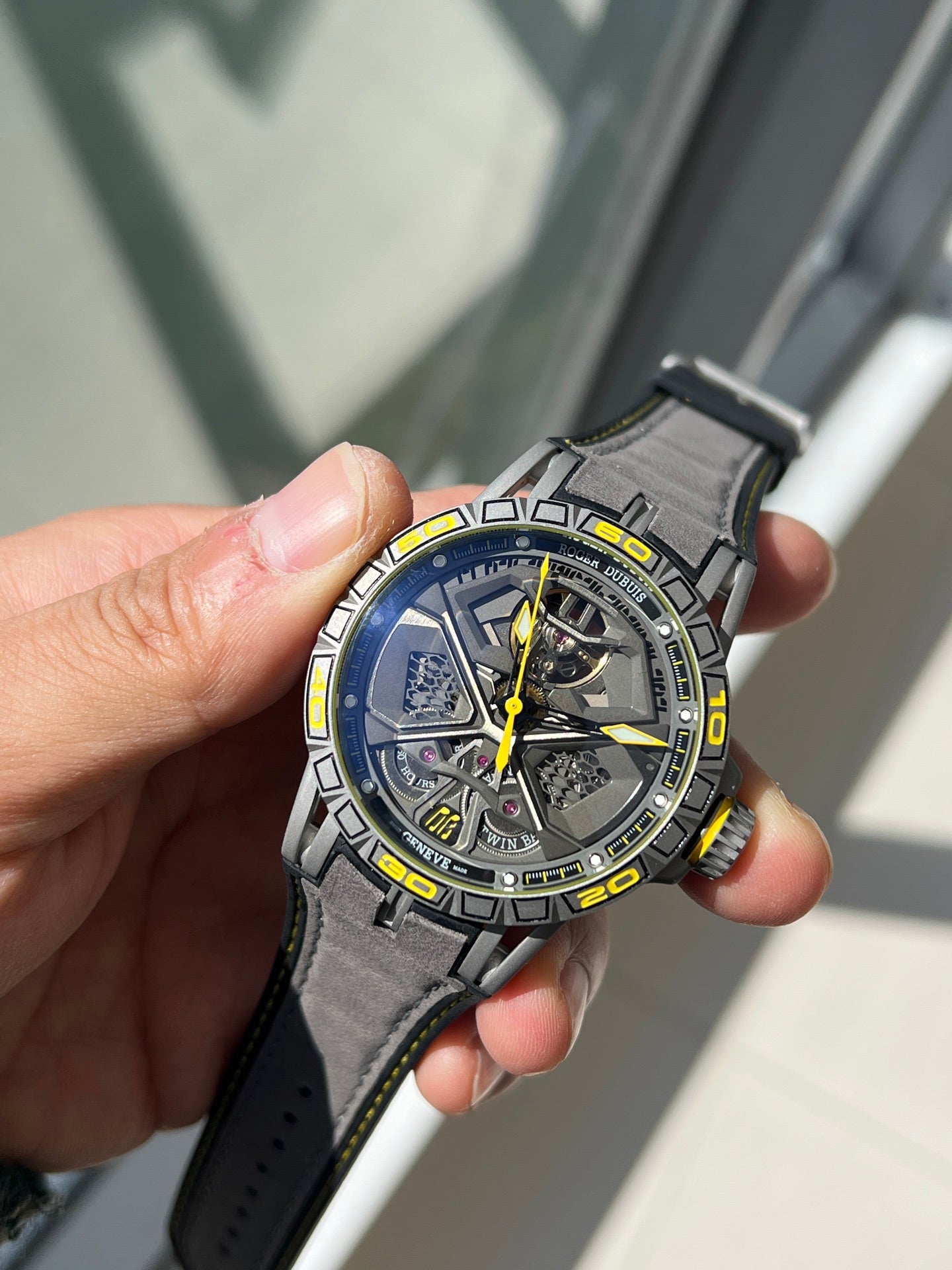 Roger Dubuis Excalibur Huracán Performante Titanium