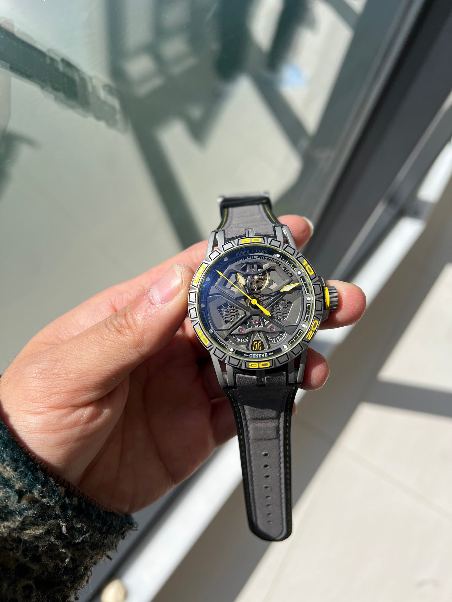 Roger Dubuis Excalibur Huracán Performante Titanium