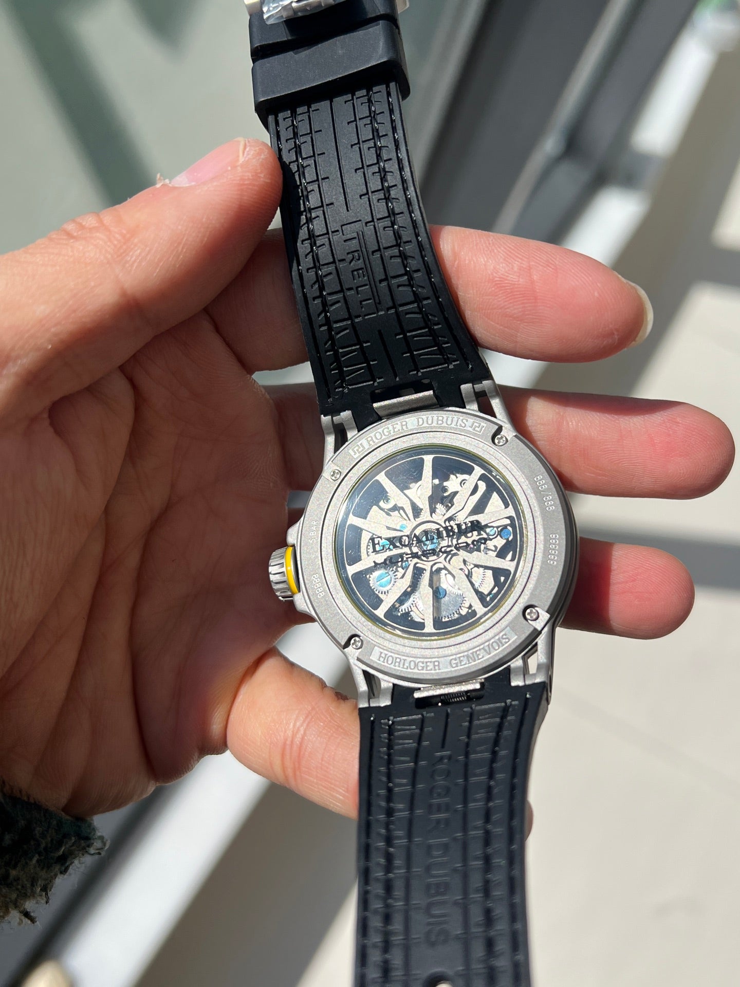 Roger Dubuis Excalibur Huracán Performante Titanium
