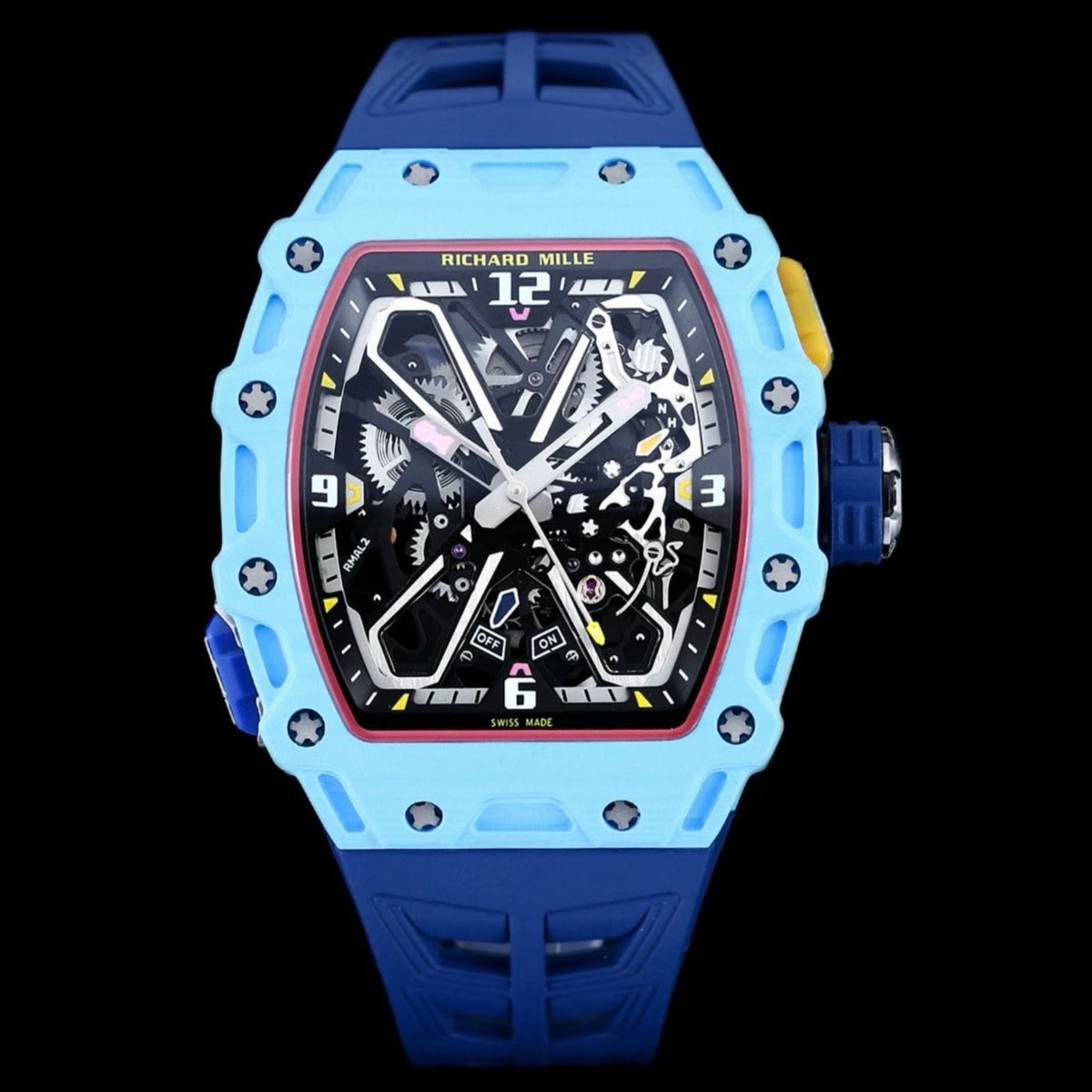 Richard Mille RM 35-03 Automatic Rafael Nadal – Pastel Blue Quartz TPT