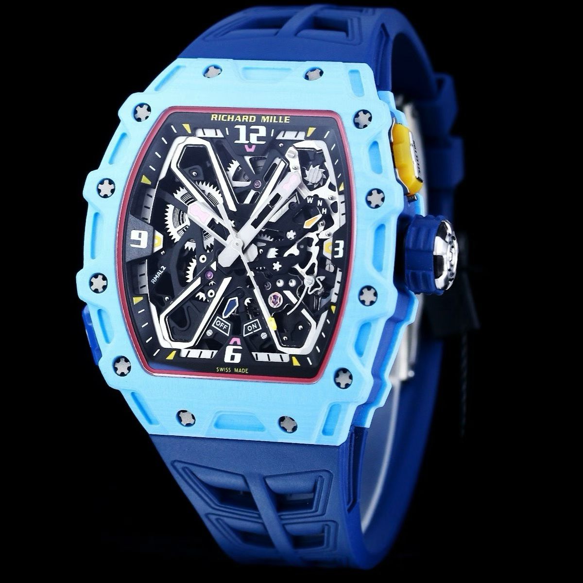 Richard Mille RM 35-03 Automatic Rafael Nadal – Pastel Blue Quartz TPT