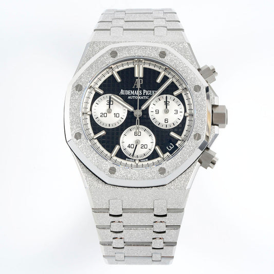 Audemars Piguet Royal Oak Chronograph – Frosted White Gold