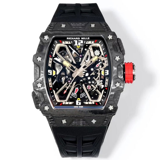 Richard Mille RM 35-03 Rafael Nadal – Automatic, Black Carbon TPT Case