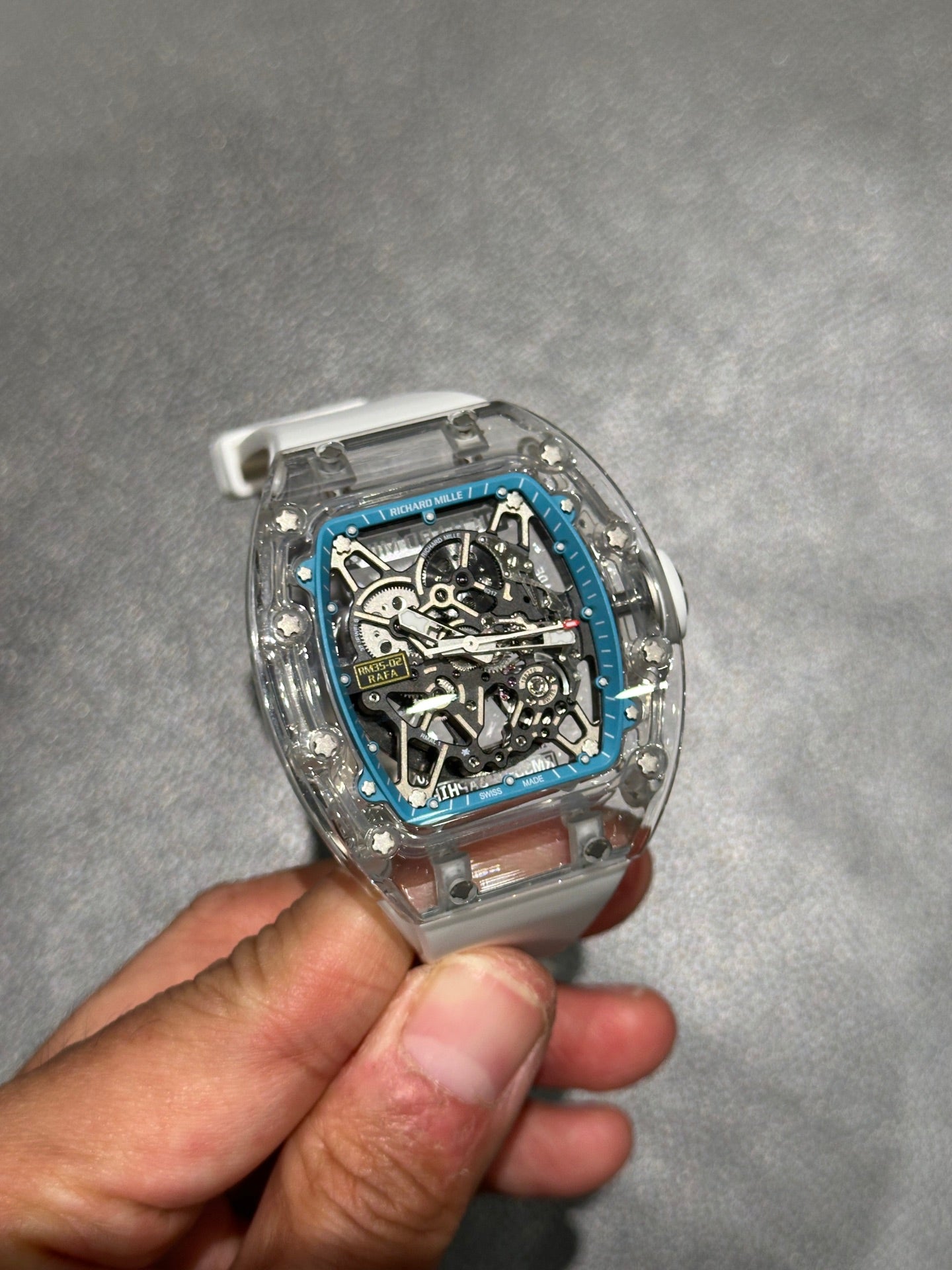 Richard Mille RM 75-01 Sapphire / RM 35-01 Style Flying Tourbillon Luxury Watch