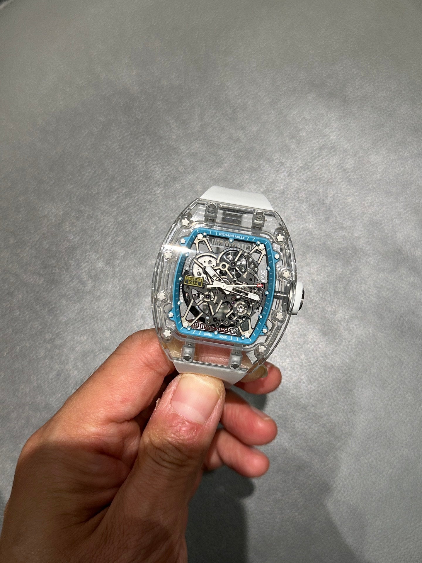 Richard Mille RM 75-01 Sapphire / RM 35-01 Style Flying Tourbillon Luxury Watch