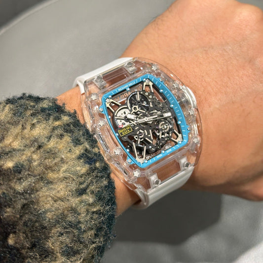 Richard Mille RM 75-01 Sapphire / RM 35-01 Style Flying Tourbillon Luxury Watch