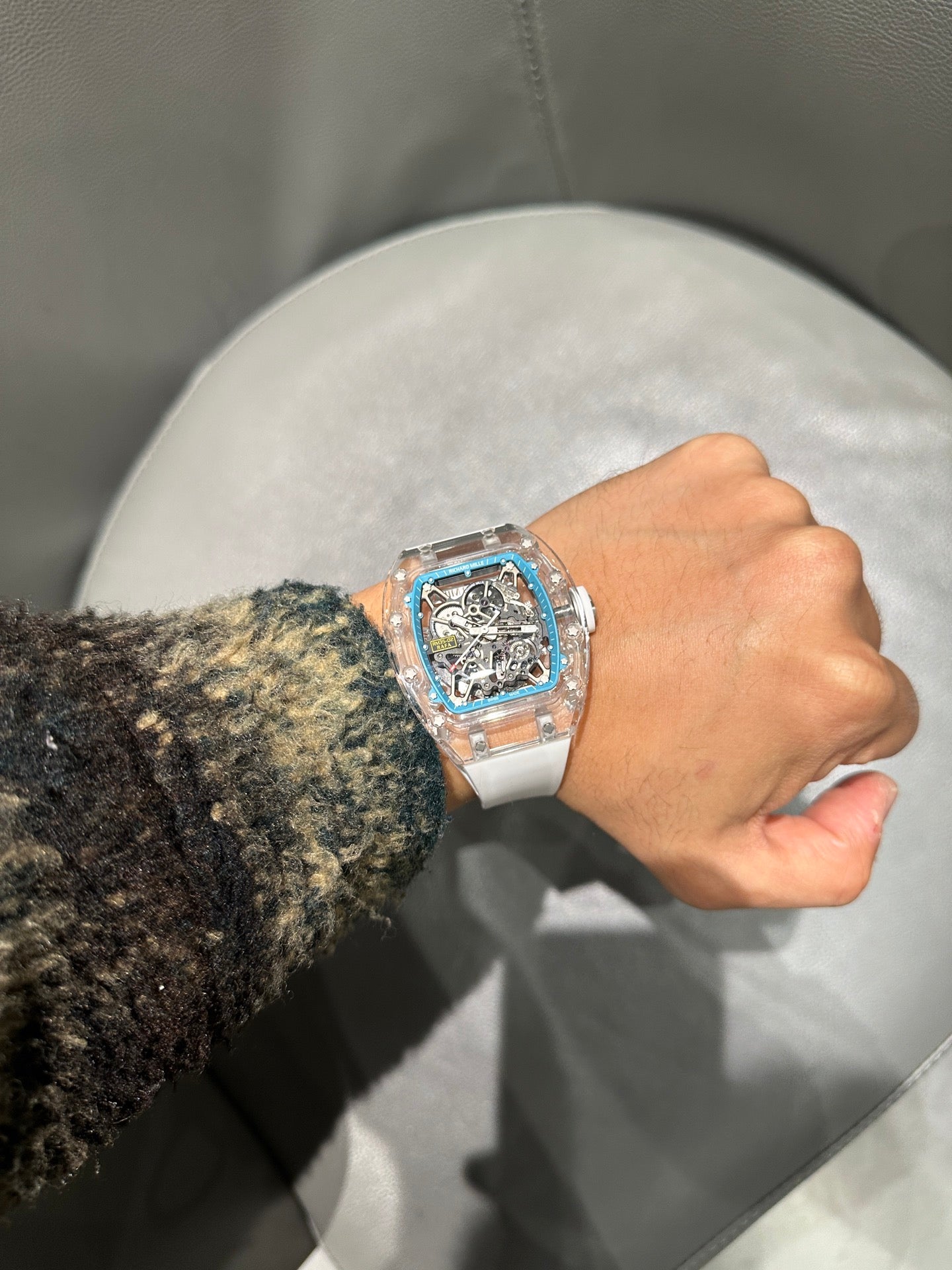 Richard Mille RM 75-01 Sapphire / RM 35-01 Style Flying Tourbillon Luxury Watch