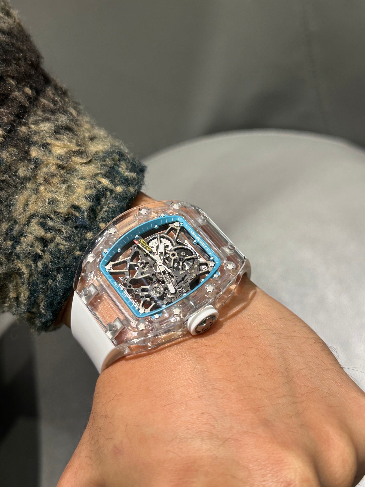 Richard Mille RM 75-01 Sapphire / RM 35-01 Style Flying Tourbillon Luxury Watch