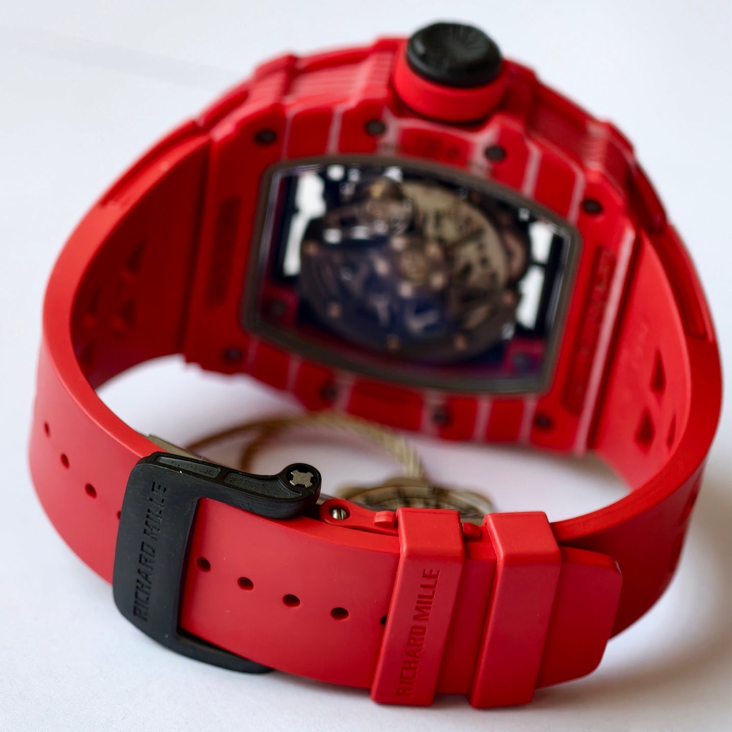 Richard Mille RM 35-02 Rafael Nadal Automatic Red Quartz TPT Watch