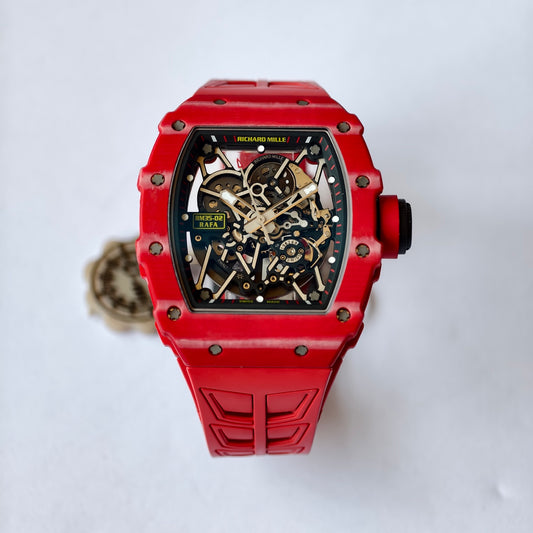 Richard Mille RM 35-02 Rafael Nadal Automatic Red Quartz TPT Watch
