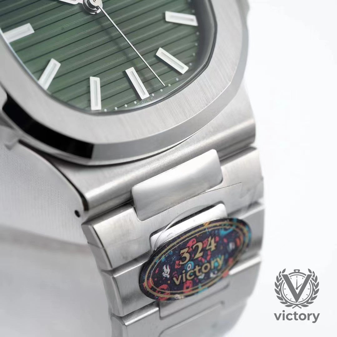 Patek Philippe Nautilus 5711/1A-014 Stainless Steel with Olive Green Sunburst Dial