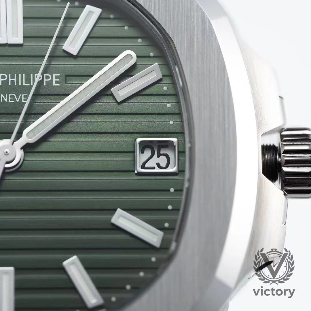 Patek Philippe Nautilus 5711/1A-014 Stainless Steel with Olive Green Sunburst Dial